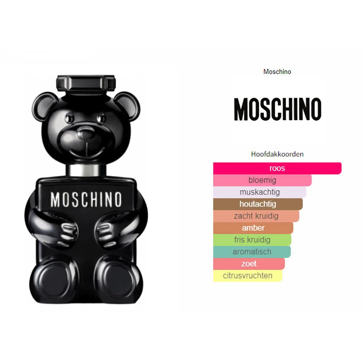 Fragrantica Parfum Tester Moschino Moschino Toy Boy Eau de Parfum voor Heren Eau de Parfum | Parfumstaaltjes