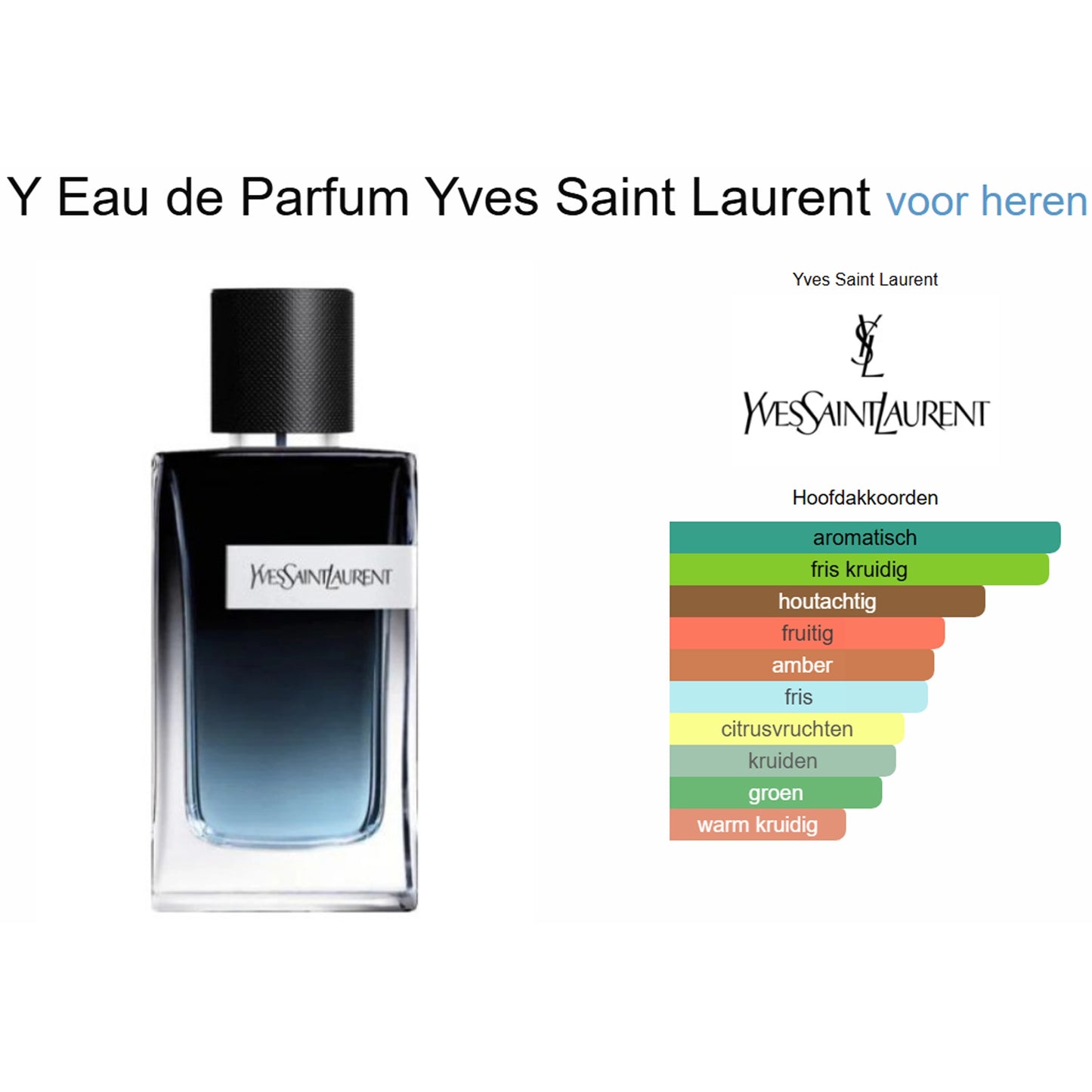 Yves Saint Laurent Y Eau de Parfum pour Homme
