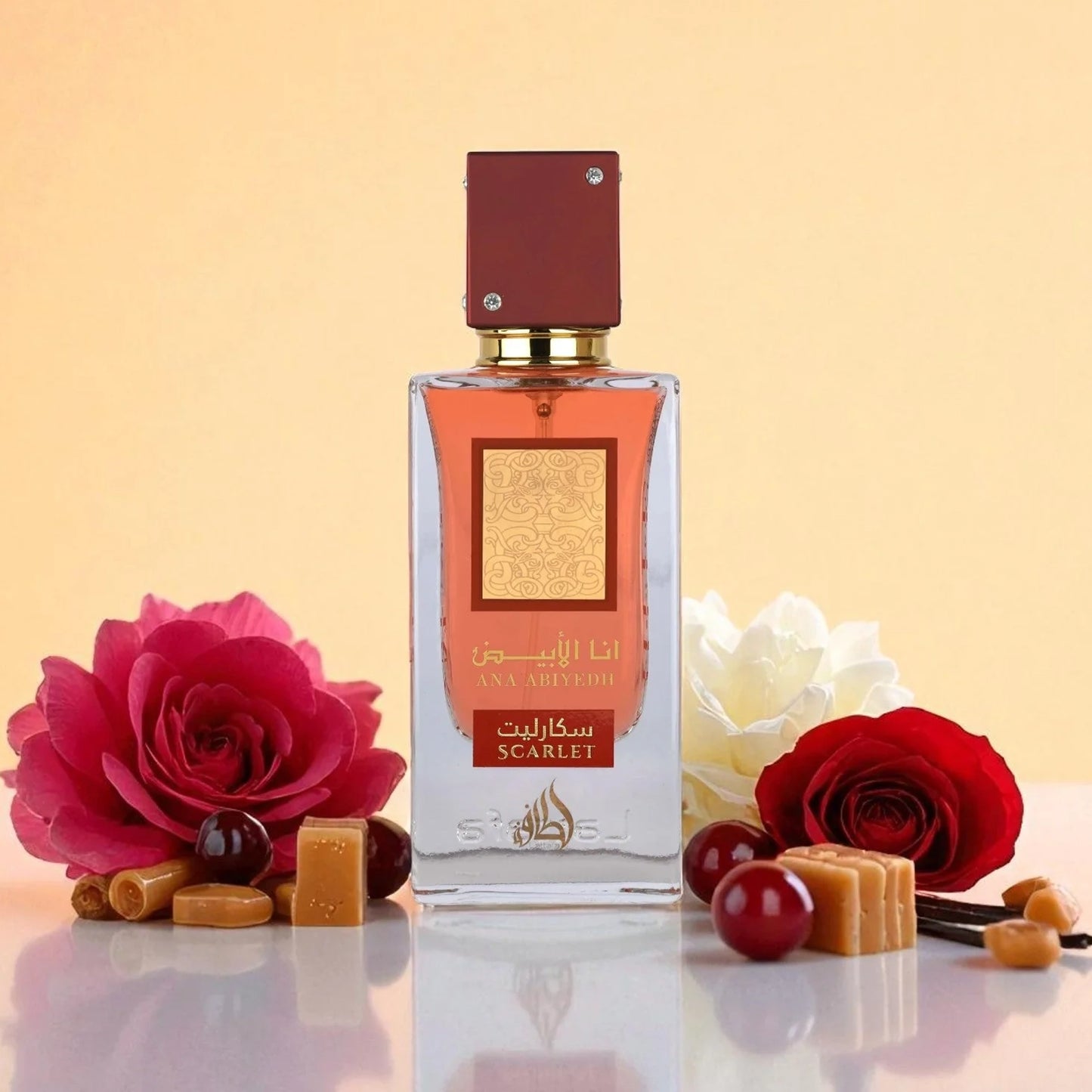 Lattafa Ana Abiyedh Scarlet Eau de Parfum voor Dames en Heren