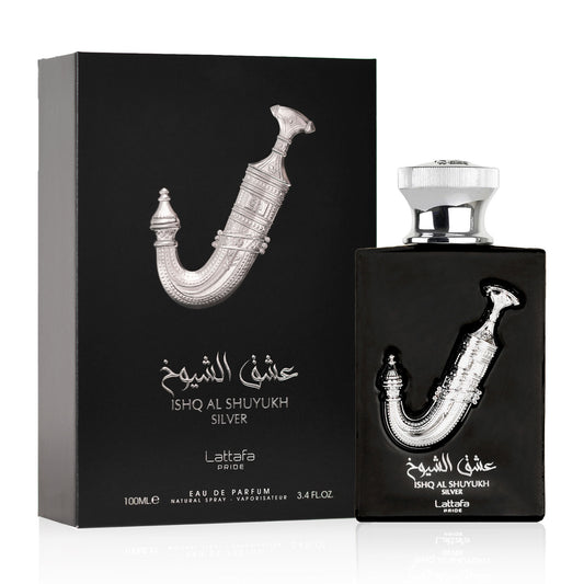 Lattafa Ishq Al Shuyukh Silver (Edp) voor Dames en Heren