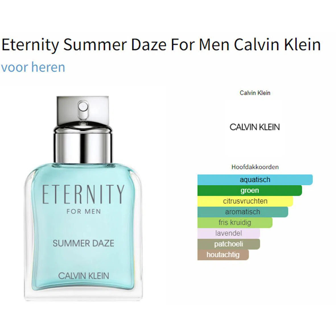 Calvin Klein Eternity Summer Daze Sample | Parfumstaaltjes.be Calvin Klein Eternity Summer Daze Sample | Parfumstaaltjes.be