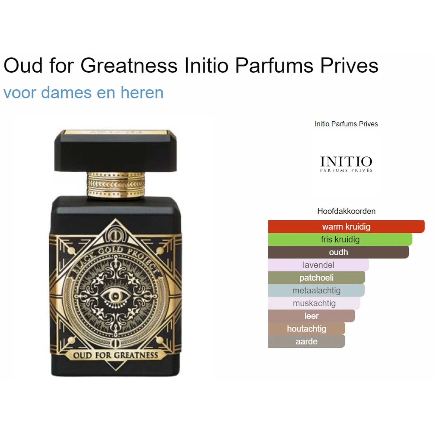Oud Perfume Initio Parfums Prives Oud For Greatness Initio Oud For