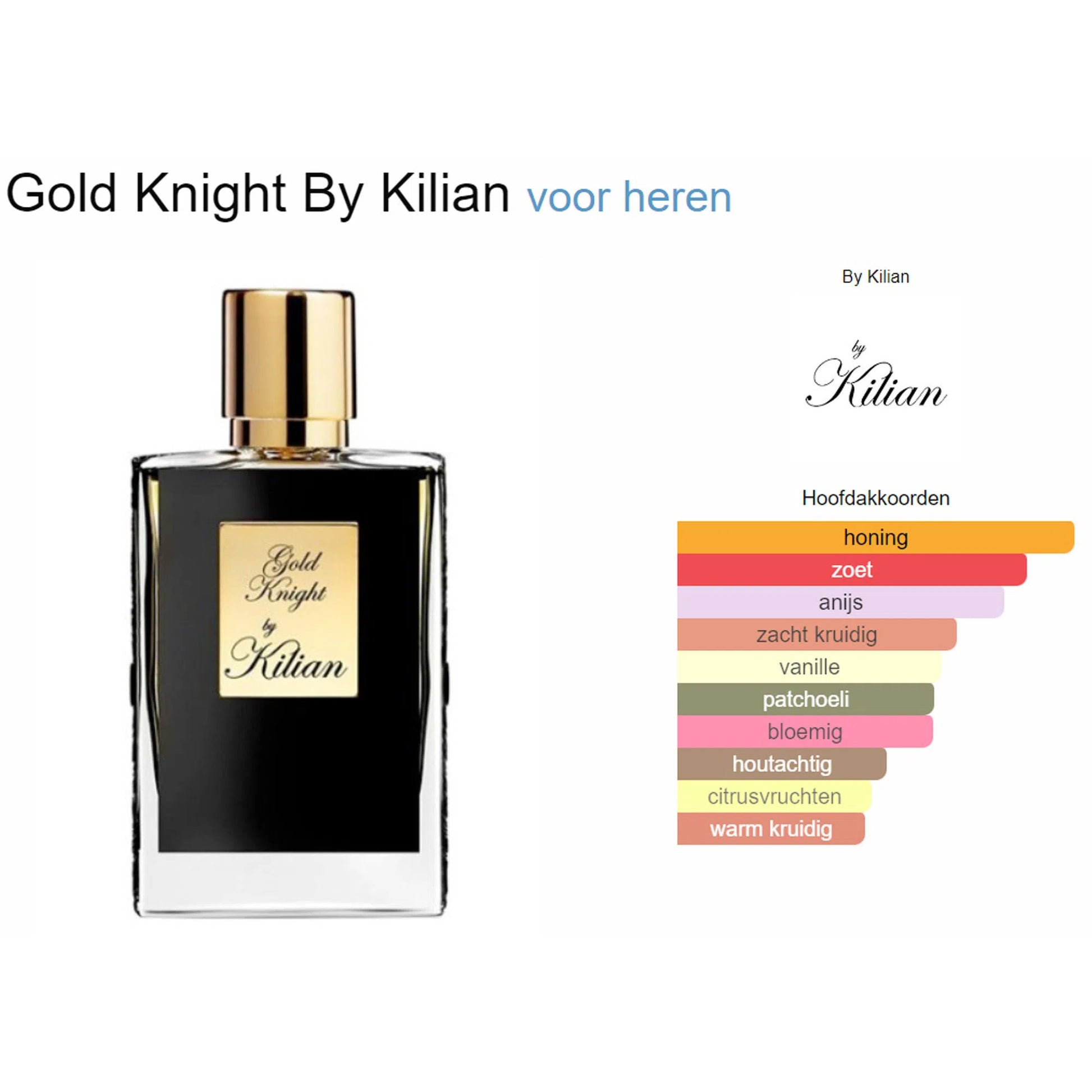 By Kilian Gold Knight Eau de Parfum for Men - Main Image
