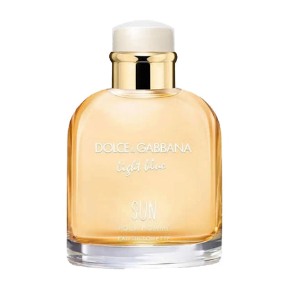 Parfum Sample Fles Dolce & Gabbana Dolce&Gabbana Light Blue Sun Pour Homme Eau de Toilette voor Heren Eau de Toilette | Parfumstaaltjes