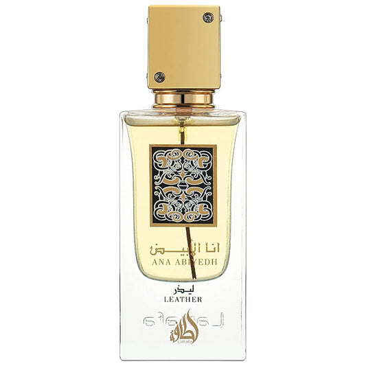 Parfum Sample Fles Lattafa Lattafa Ana Abiyedh Leather Eau de Parfum voor Dames en Heren Eau de Parfum | Parfumstaaltjes