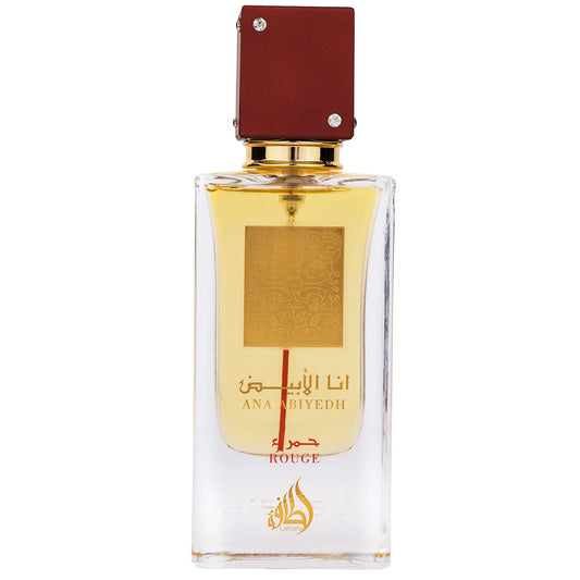 Parfum Sample Fles Lattafa Lattafa Ana Abiyedh Rouge Eau de Parfum voor Dames en Heren Eau de Parfum | Parfumstaaltjes