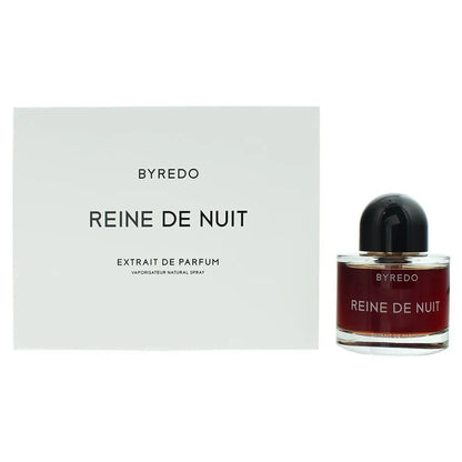 Parfum Staaltje Fles en Doos Byredo Byredo Extracts Reine de Nuit Extrait de Parfum voor Dames en Heren Parfum | Parfumstaaltjes