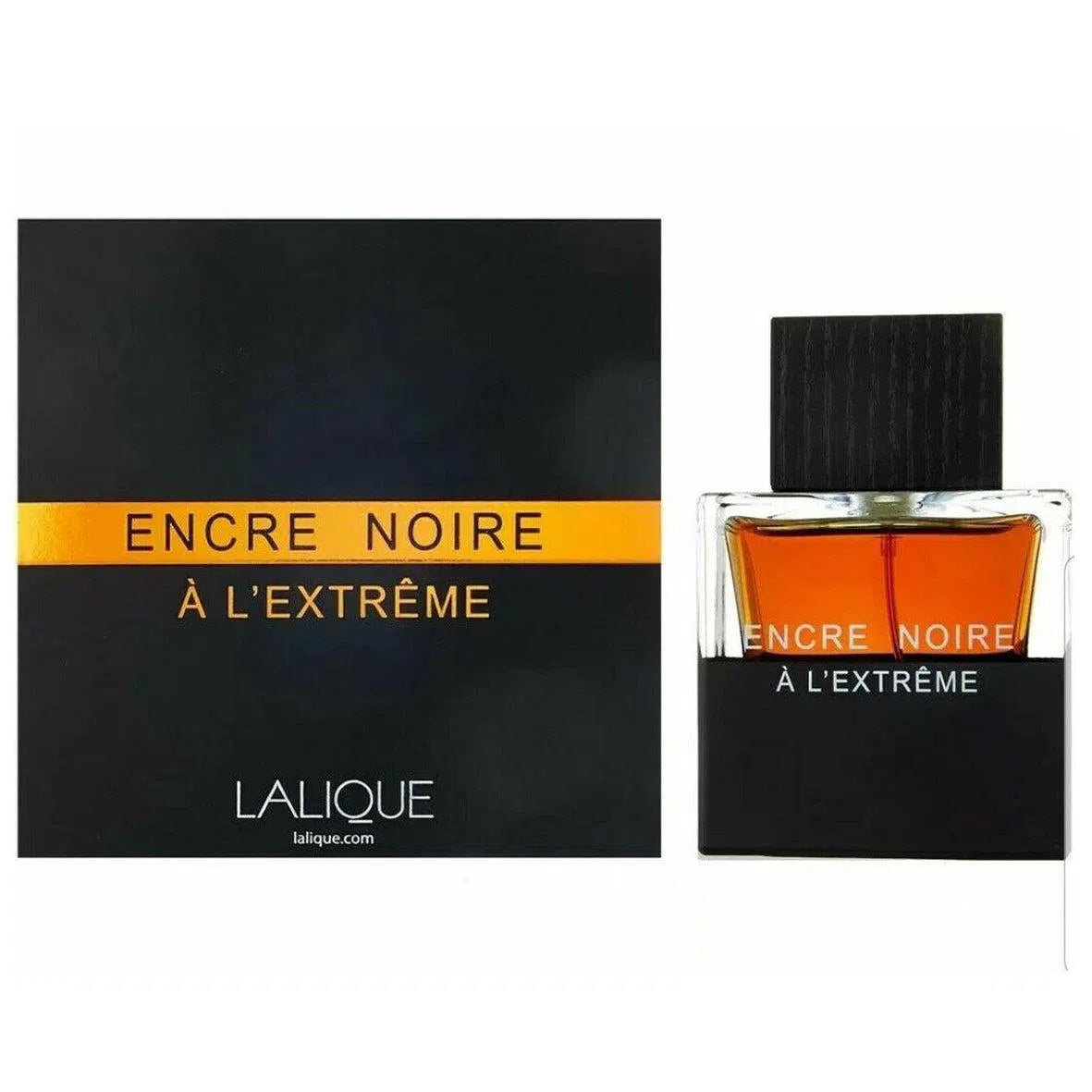 Parfum Staaltje Fles en Doos Lalique Lalique Encre Noire A L`Extreme Eau de Parfum voor Heren Eau de Parfum | Parfumstaaltjes