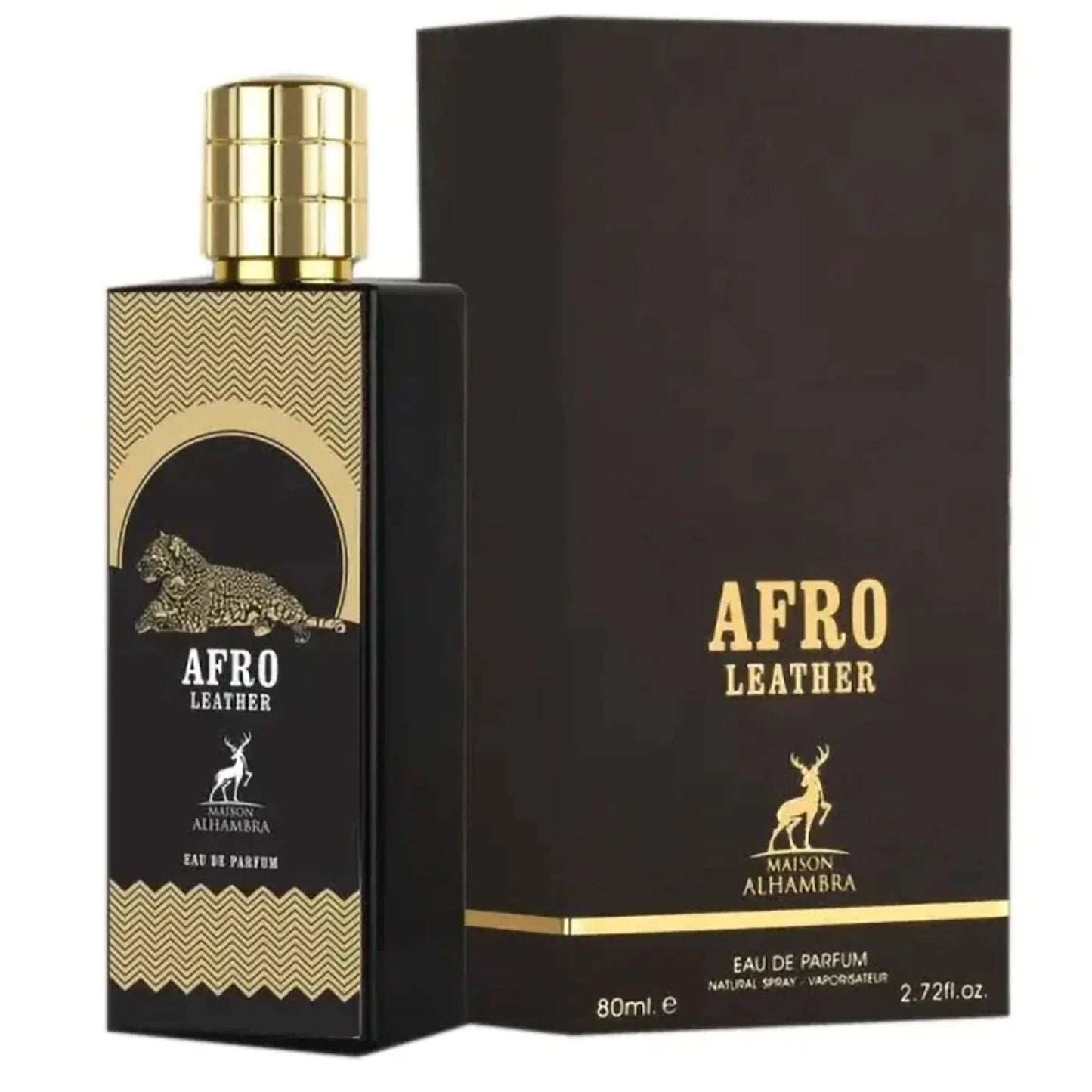 Parfum Staaltje Fles en Doos Maison Alhambra Maison Alhambra Mem Afro Leather Eau de p voor Dames en Heren Eau de Parfum | Parfumstaaltjes