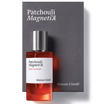 Parfum Staaltje Fles en Doos Maison Crivelli Maison Crivelli Patchouli Magnetik Extrait voor Dames en Heren Parfum | Parfumstaaltjes