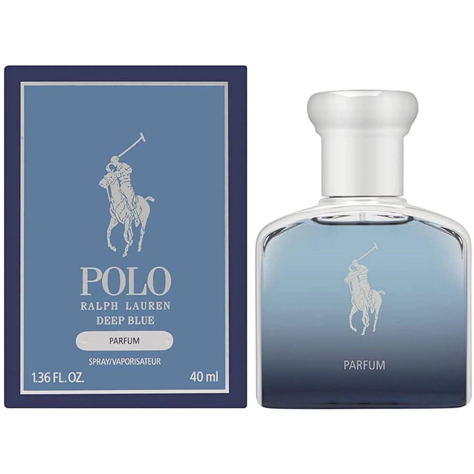 Parfum Staaltje Fles en Doos Ralph Lauren Ralph Lauren Polo Deep Blue Parfum voor Heren Parfum | Parfumstaaltjes