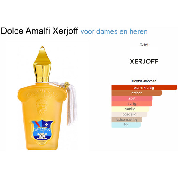 Xerjoff Casamoratti Dolce Amalfi | Buy perfume | Parfumstaaltjes.be