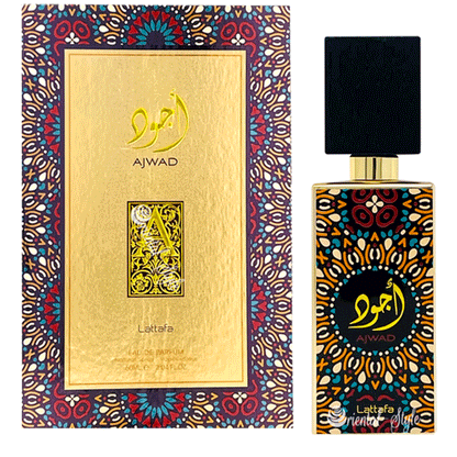 Parfum Staaltje Fles en Doos Lattafa Lattafa Ajwad Eau de Parfum voor Dames en Heren Eau de Parfum | Parfumstaaltjes