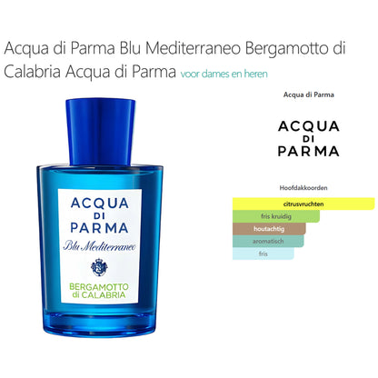 Acqua Di Parma Blu Mediterraneo Bergamotto di Calabria Eau de Toilette voor Dames en Heren