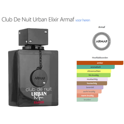 Armaf Club De Nuit Urban Man Elixir de Parfum voor Dames en Heren