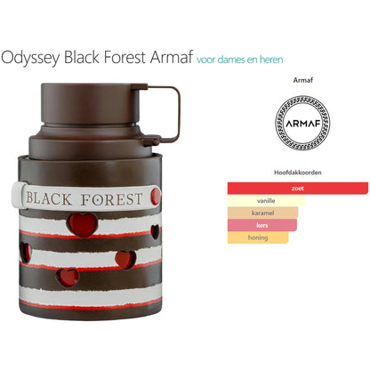 Armaf Odyssey Black Forest Eau de Parfum voor Dames en Heren