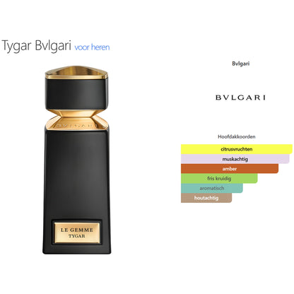 Bvlgari Le Gemme Tygar Eau de Parfum voor Heren