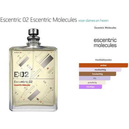 Escentric Molecules Escentric 02 Eau de Toilette voor Dames en Heren