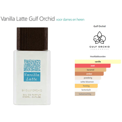 Gulf Orchid Vanilla Latte Eau de Parfum voor Dames en Heren