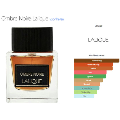 Lalique Ombre Noire Eau de Toilette voor Heren