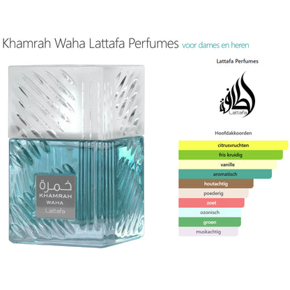 Lattafa Khamrah Waha Eau de Parfum voor Dames en Heren
