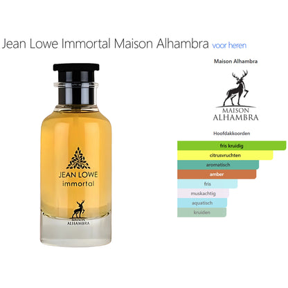 Maison Alhambra Jean Lowe Immortal Eau de Parfum voor Dames en Heren