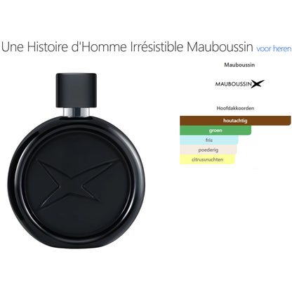 Mauboussin Une Historie d'Homme Irresistible Eau de Parfum voor Heren