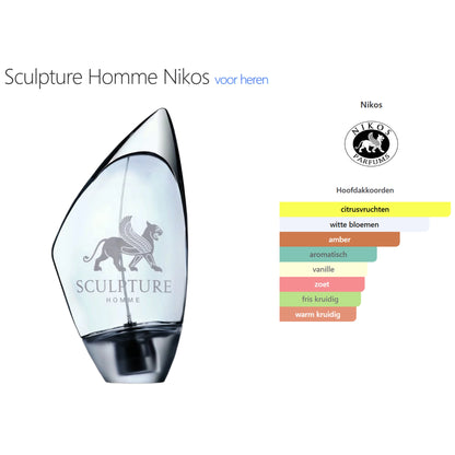 Nikos Sculpture Eau de Toilette voor Heren