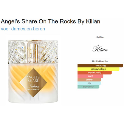 By Kilian The Liquors Angels' Share On The Rocks Eau de Parfum voor Dames en Heren