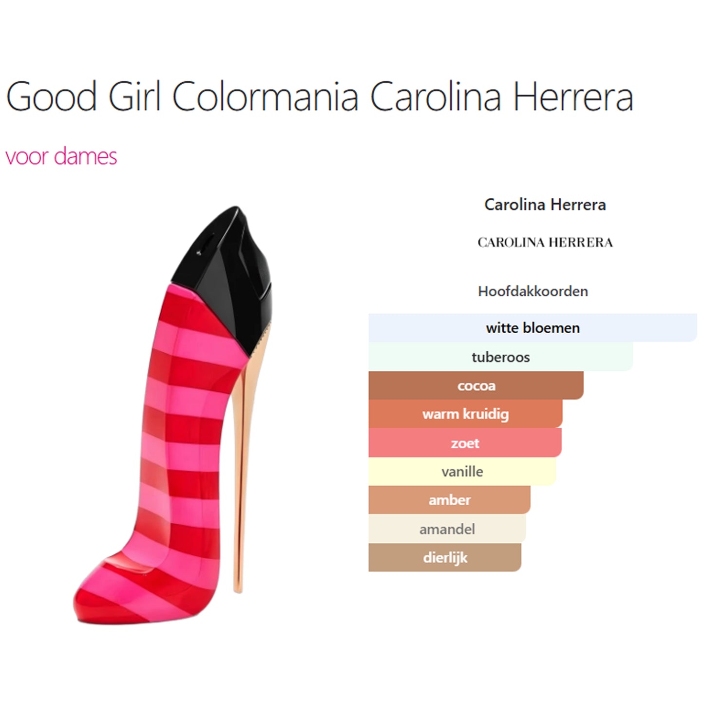 Carolina Herrera Good Girl Colormania Eau de Parfum pour femme