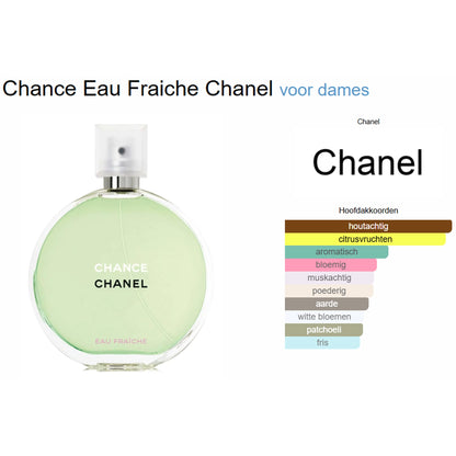 Chanel Chance Eau Fraiche Eau de Toilette voor Dames