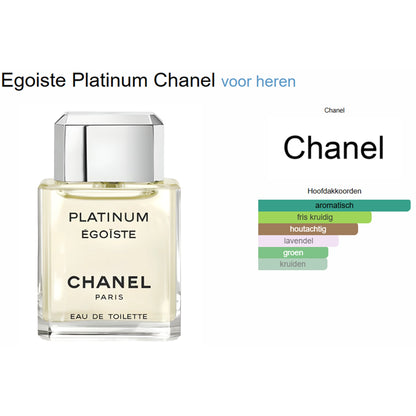 Chanel Platinum Egoiste Eau de Toilette voor Heren