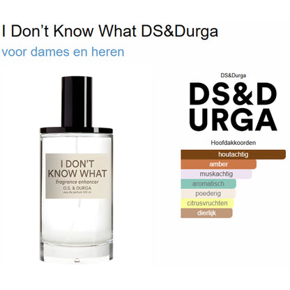 DS&Durga I Don't Know What Eau de Parfum voor Dames en Heren