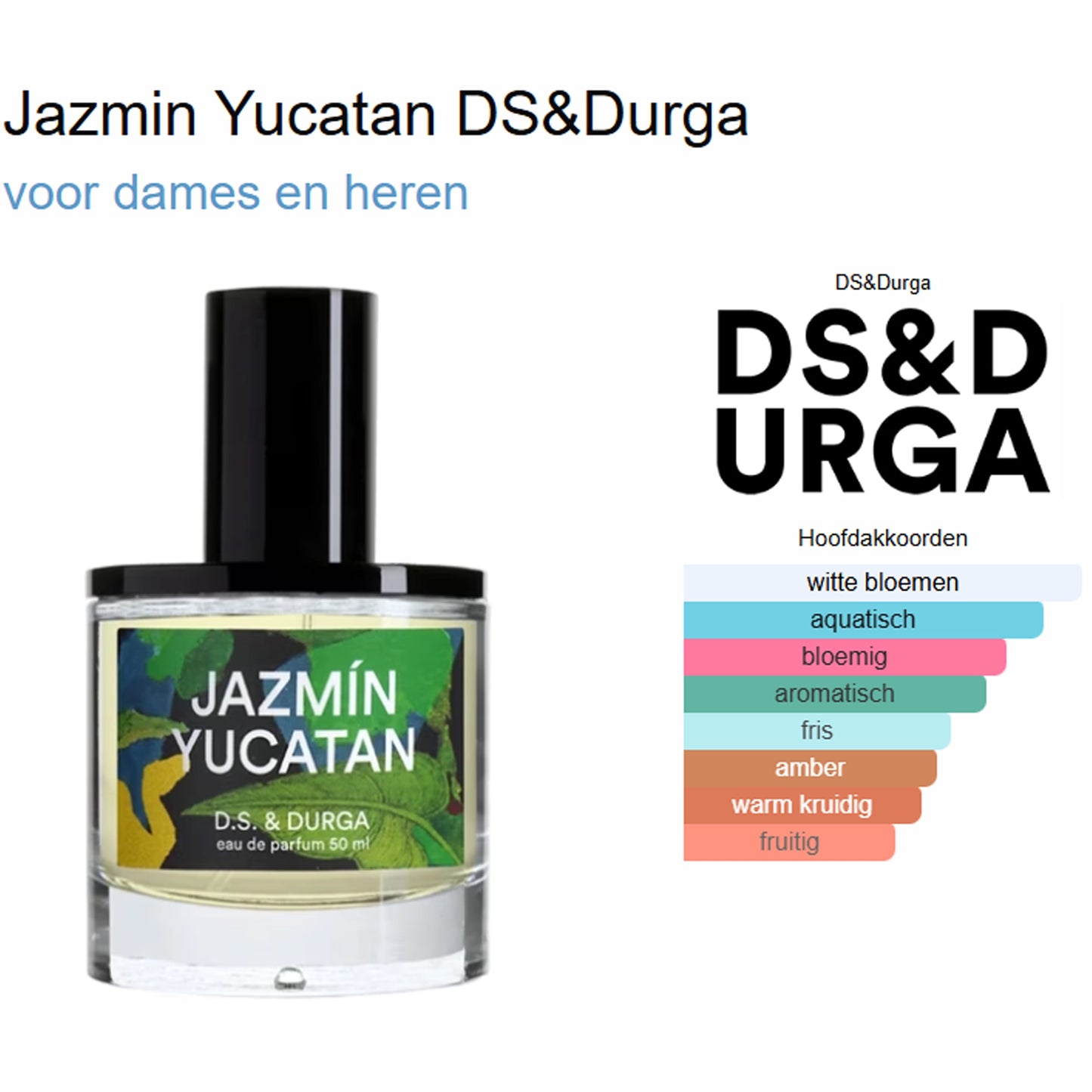DS&Durga Jazmin Yucatan Eau de Parfum voor Dames en Heren