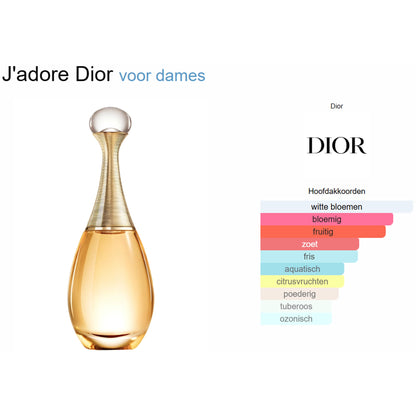 Dior J'adore Eau de Toilette voor Dames