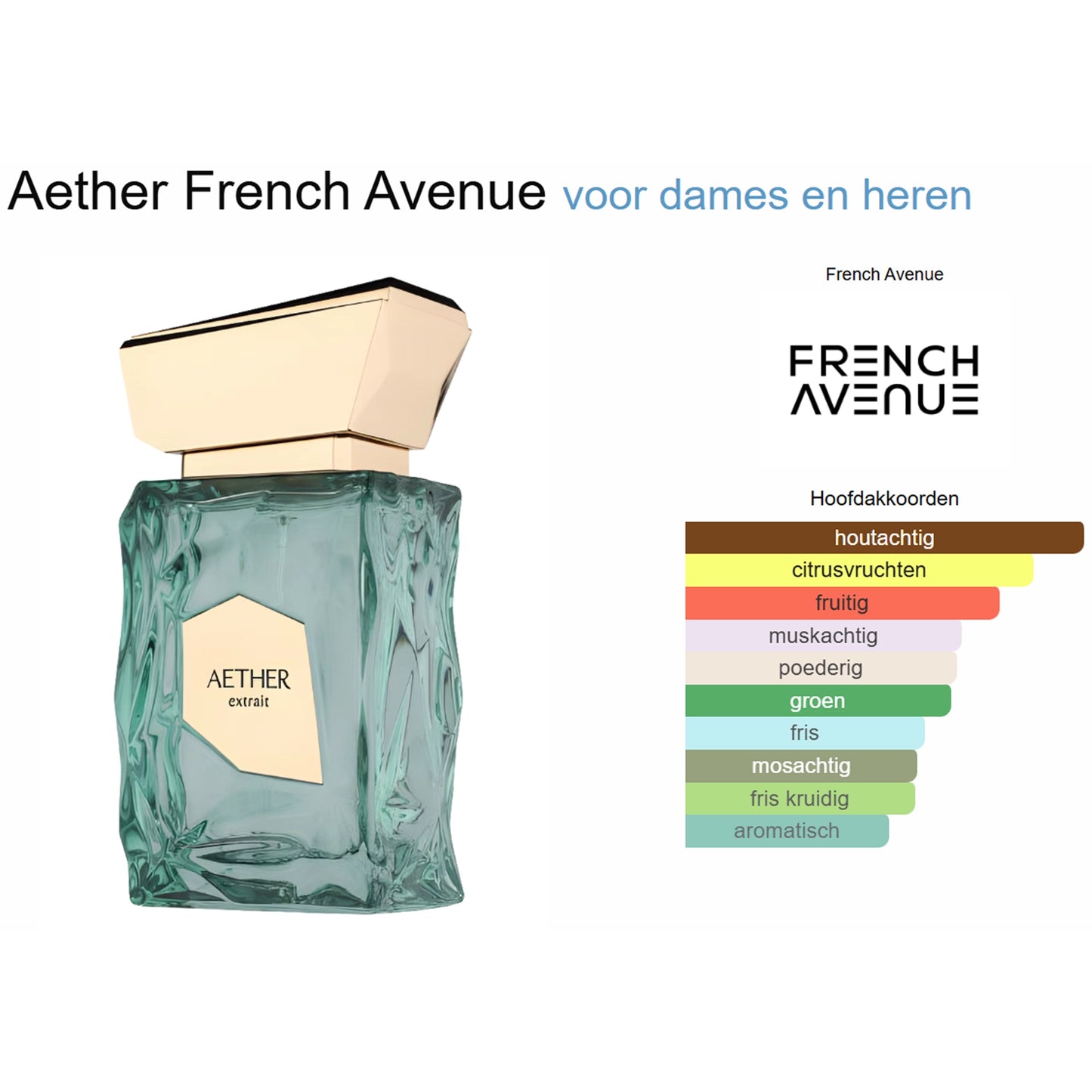 French Avenue Aether Extrait de Parfum for Women and Men 