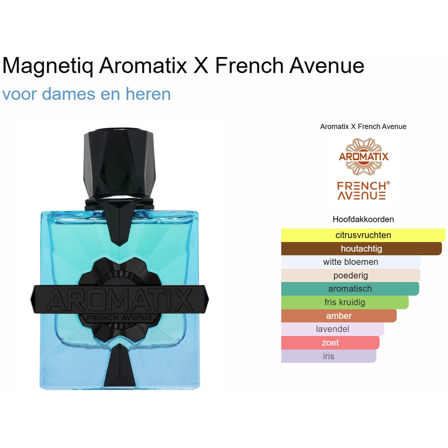 French Avenue Aromatix X Magnetiq Extrait de Parfum voor Dames en Heren