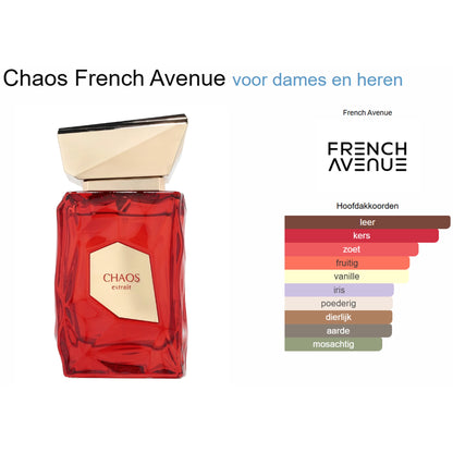 French Avenue Chaos Extrait de Parfum voor Dames en Heren