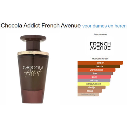 French Avenue Chocola Addict Eau de Parfum voor Dames en Heren