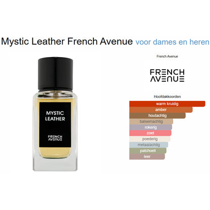 French Avenue Mystic Leather Eau de Parfum voor Dames en Heren