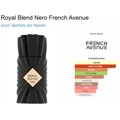 French Avenue Royal Blend Nero Extrait de Parfum voor Dames en Heren