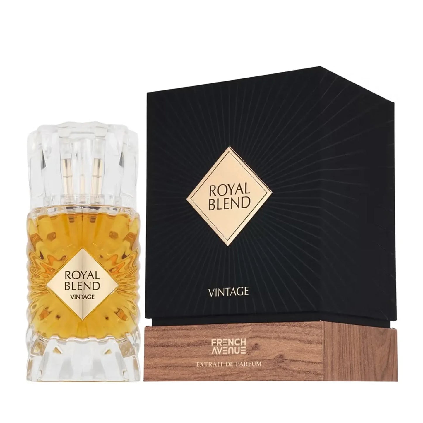 French Avenue Royal Blend Vintage Parfum Extrait for Women and Men 
