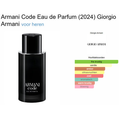 Giorgio Armani Code Eau de Parfum voor Heren