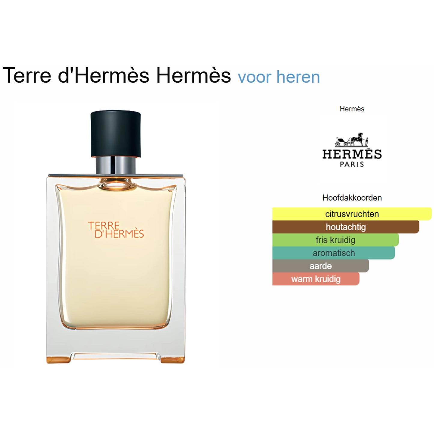 Hermés Terre D'Hermès Eau de Toilette voor Heren