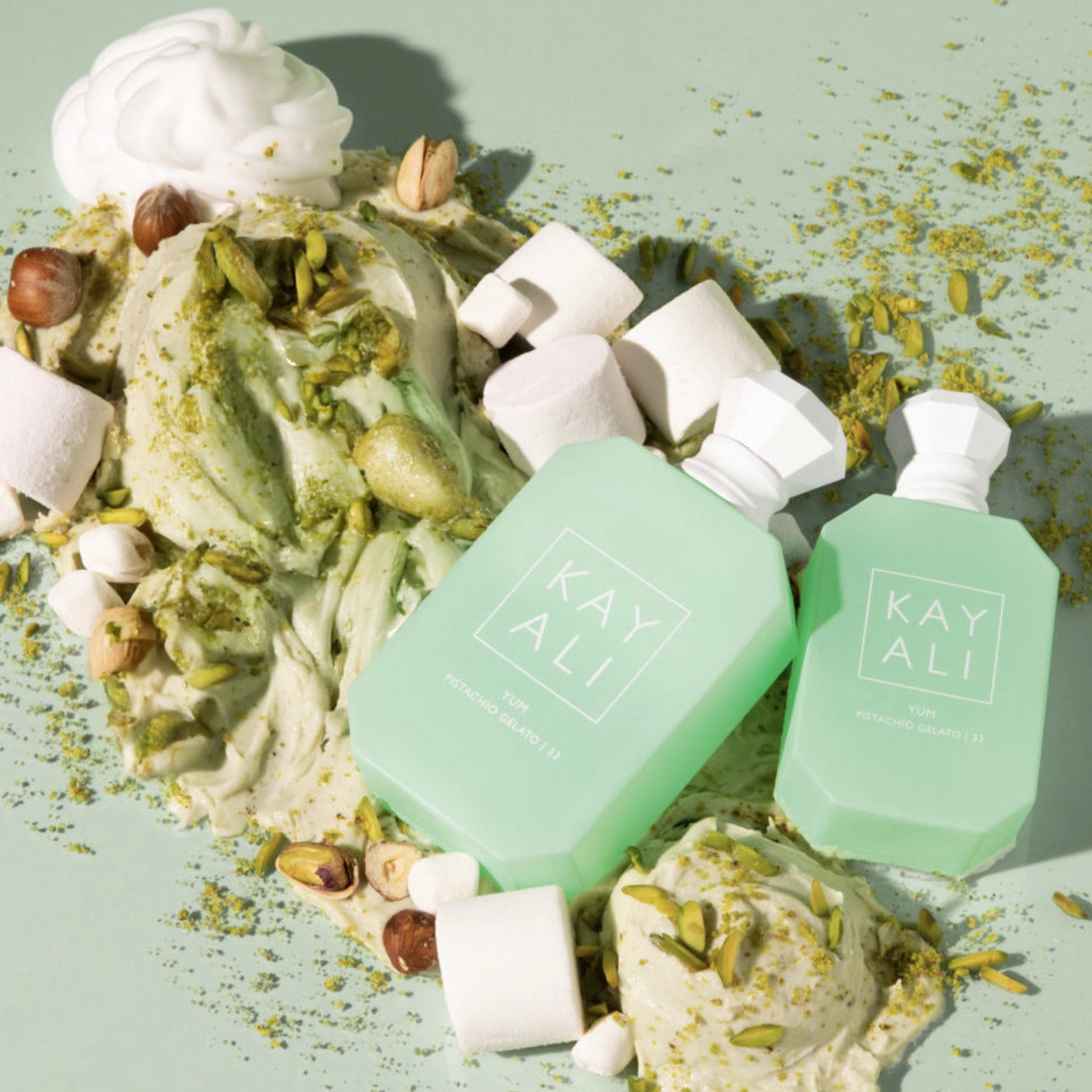 Kayali Yum Pistachio Gelato | Buy Perfume Samples | Parfumstaaltjes.be Kayali Yum Pistachio Gelato | Buy Perfume Samples | Parfumstaaltjes.be