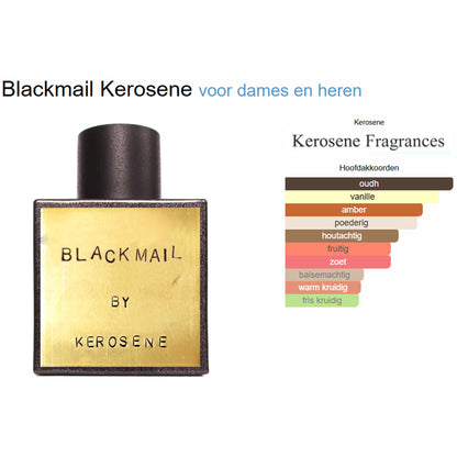 Kerosene Blackmail Eau de Parfum voor Dames en Heren