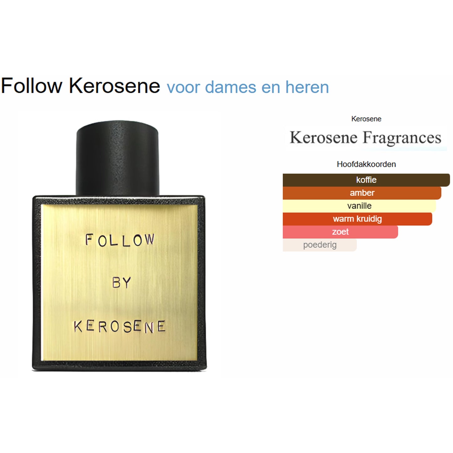 Kerosene Follow Eau de Parfum for Women and Men
