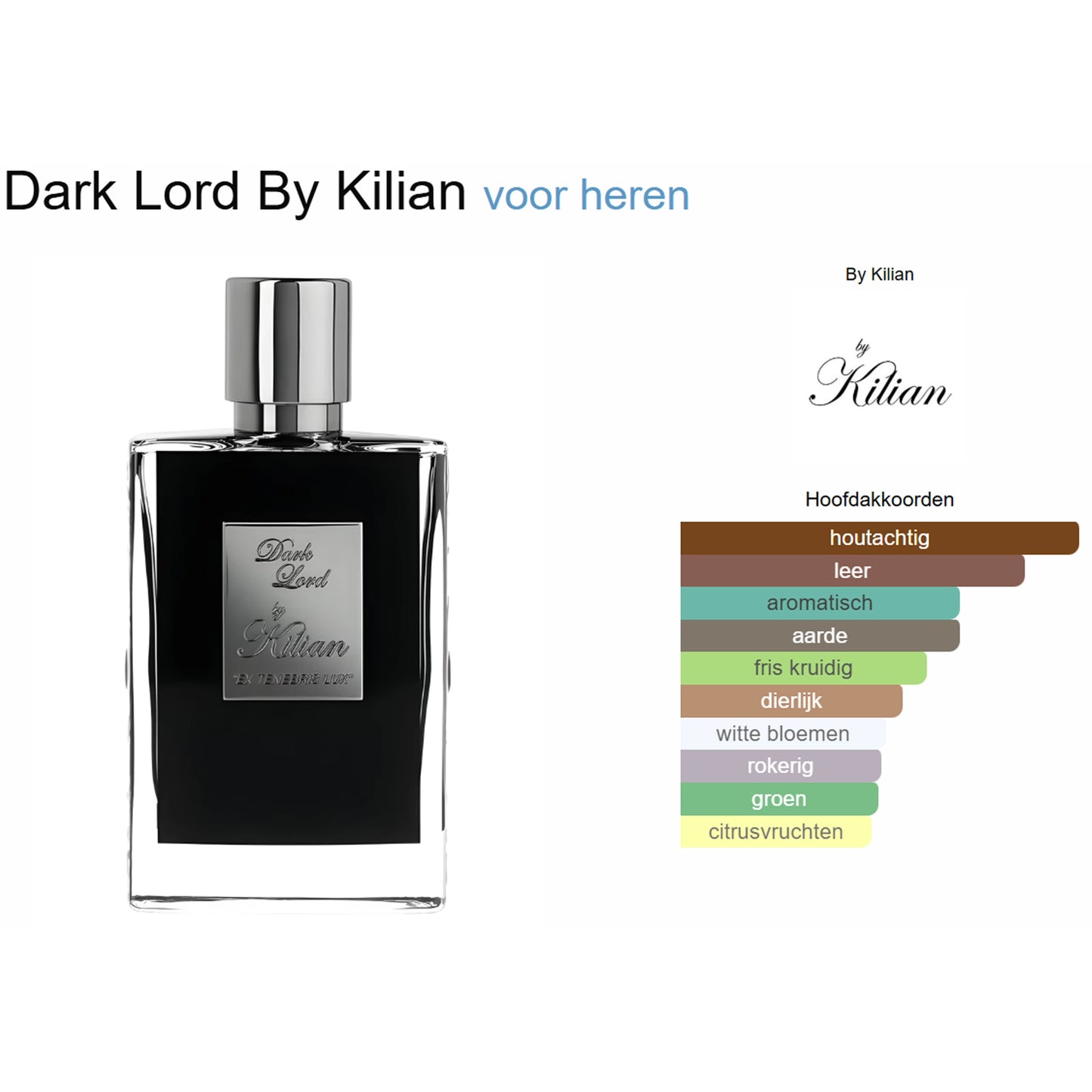By Kilian The Smokes Dark Lord Eau de Parfum voor Heren