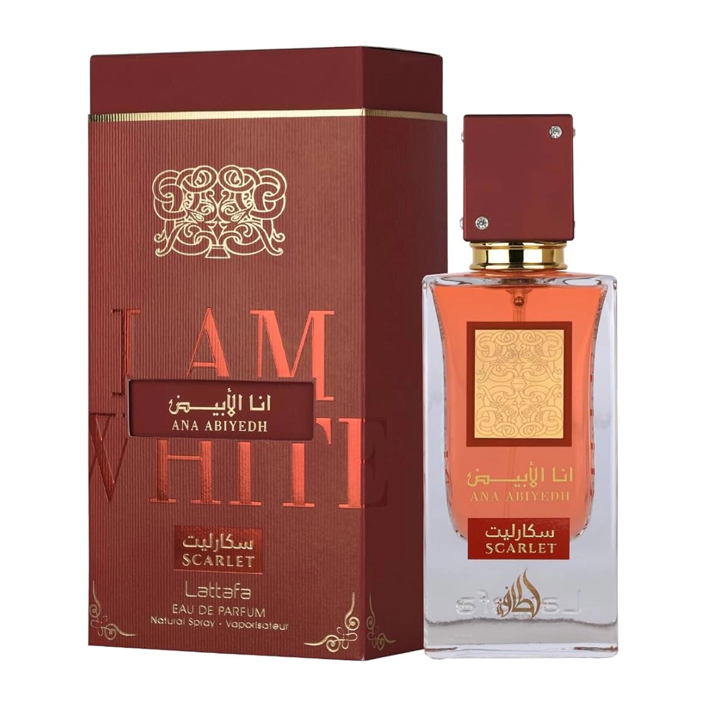 Lattafa Ana Abiyedh Scarlet Eau de Parfum voor Dames en Heren