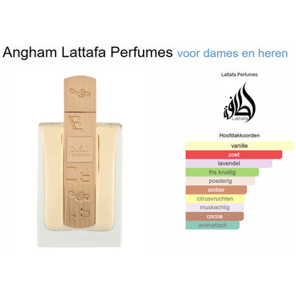 Lattafa Angham Eau de Parfum voor Dames en Heren